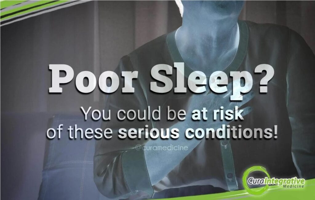 Health risks of poor sleep